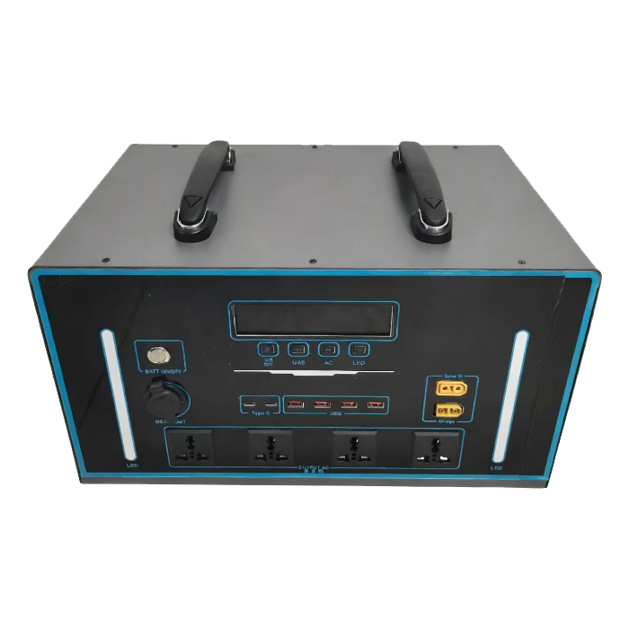 Ac Outdoor Power - AC 2000w 2500w Lifepo4 Battery MPPT