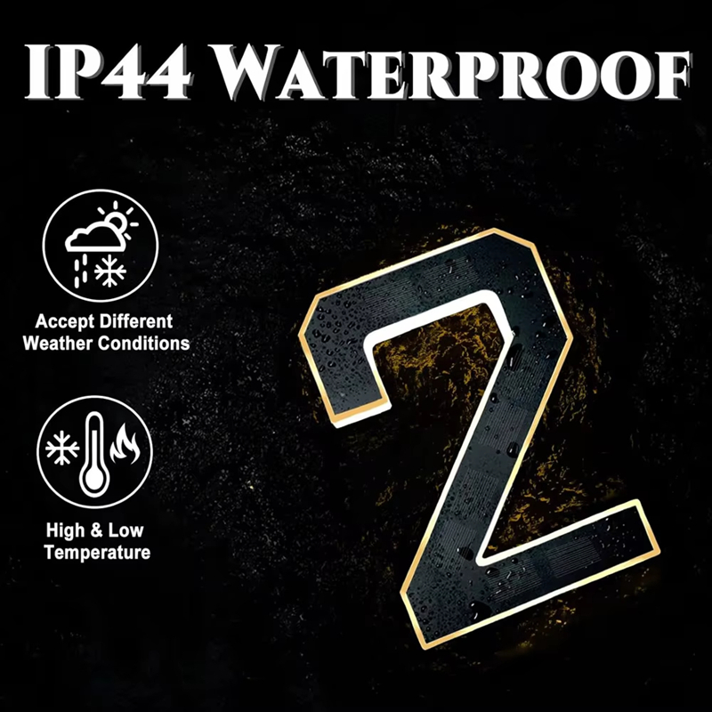 12CM Solar-Powered Outdoor Hou - Outdoor Power Number ulasan dan harga