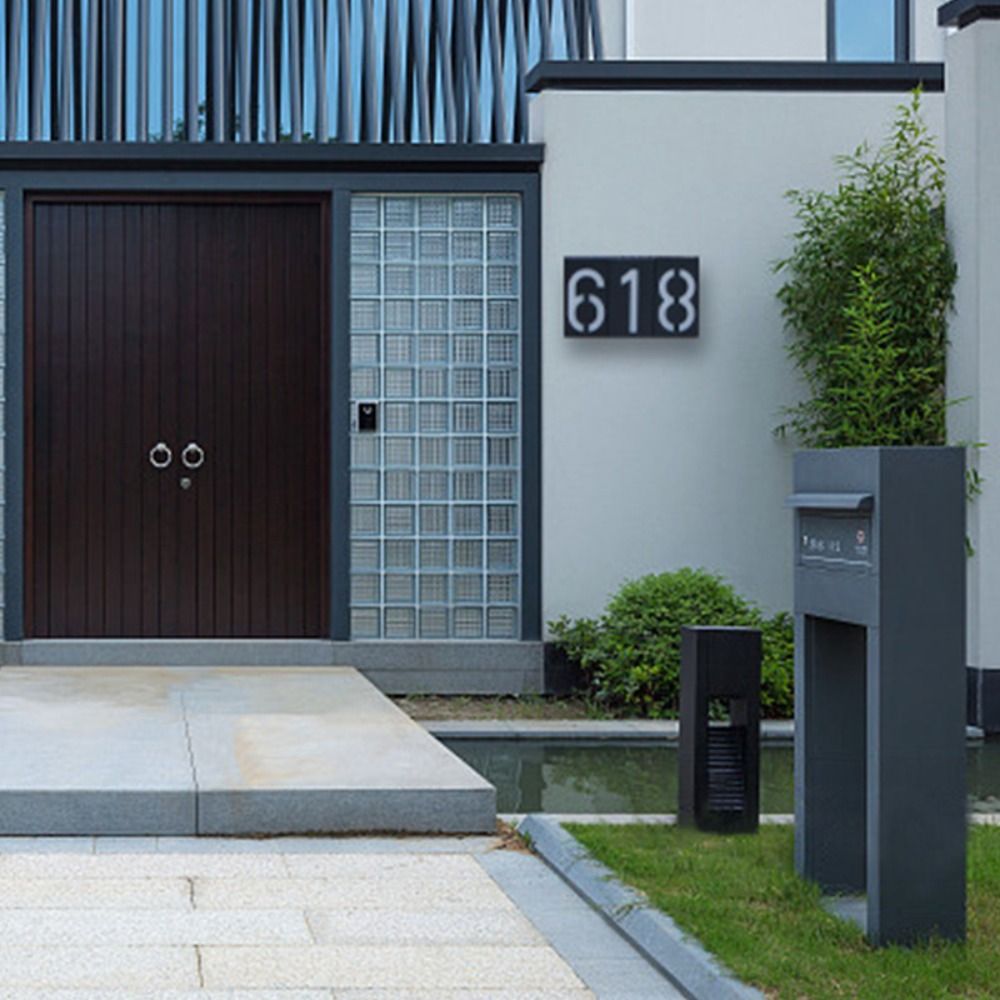 Easy Install Solar LED House N - Outdoor Power Number ulasan dan harga