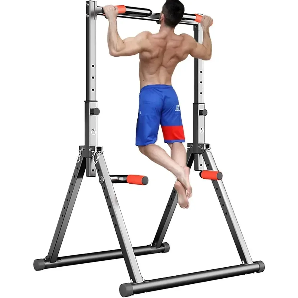 Foldable Power Tower Dip Stati - Outdoor Power Tower Pull Up Bar ulasan dan harga