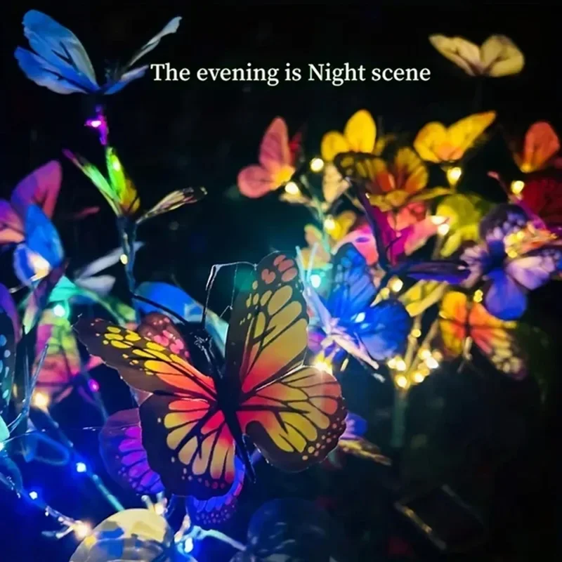 Solar LED Butterfly Garden Lig - Outdoor Power Outlet Solar ulasan dan harga