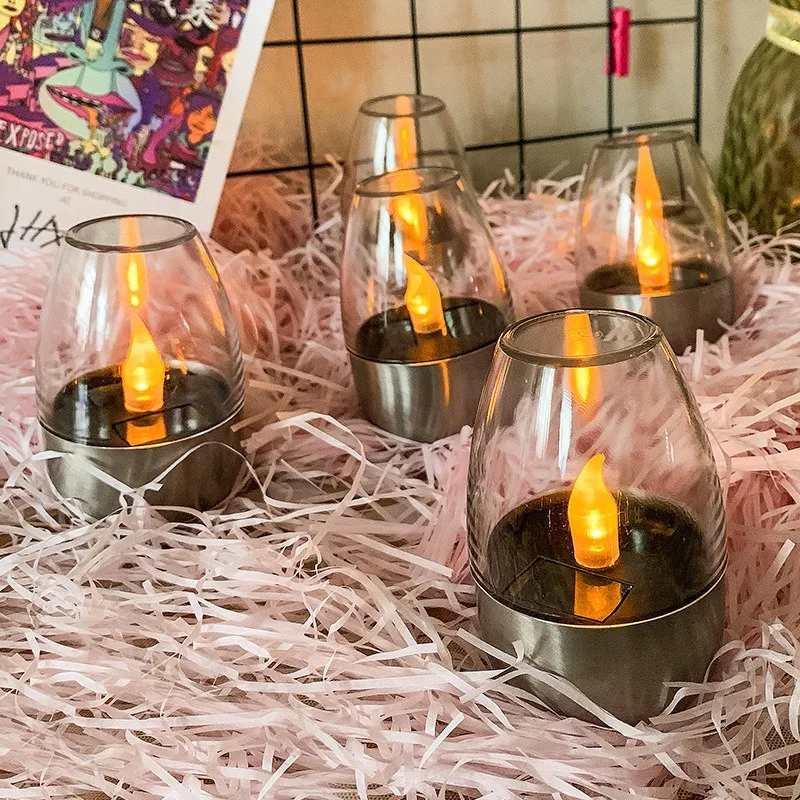 Solar Powered Flameless Candle - Outdoor Power Outlet Solar ulasan dan harga