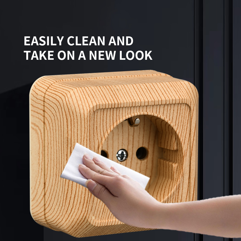 WESA Wood Wall Surface Socket  - Outdoor Power Solutions ulasan dan harga