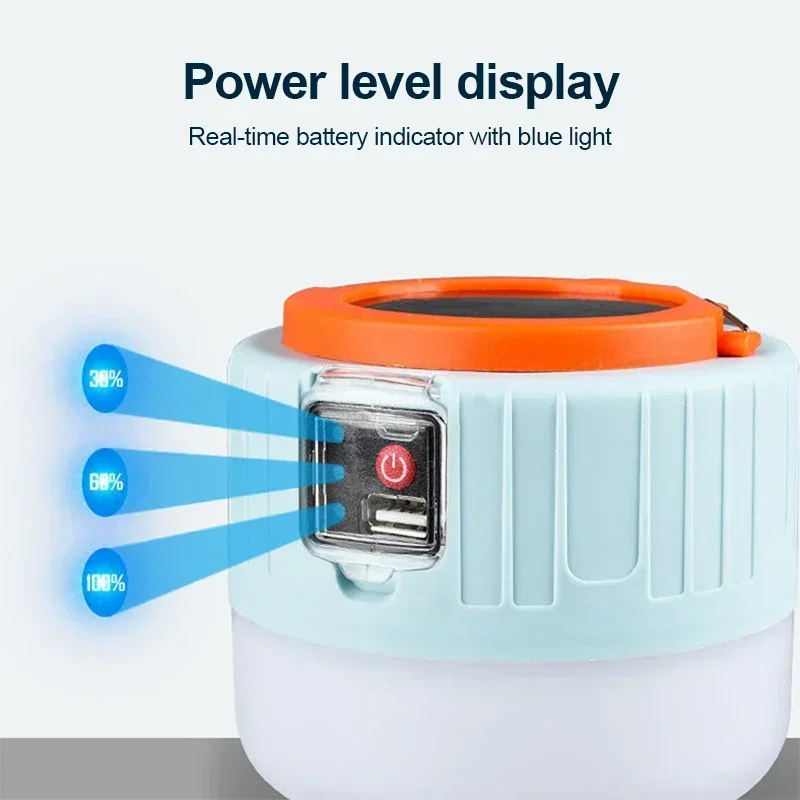 LED Solar Camping Light Power  - Outdoor Power Outlet Solar ulasan dan harga