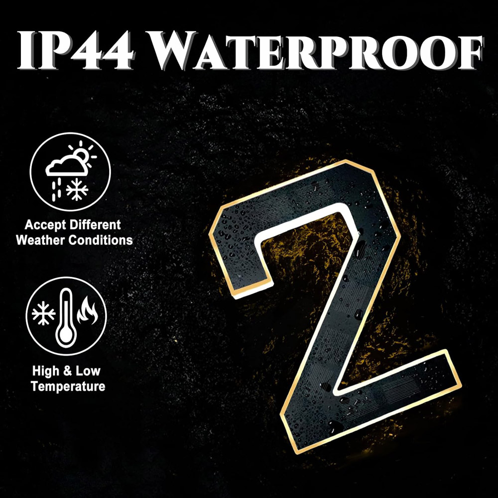 12CM Solar-Powered Outdoor Hou - Outdoor Power Number ulasan dan harga