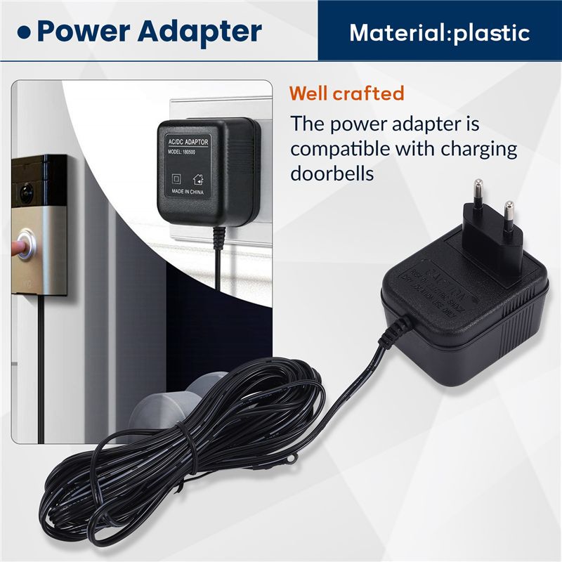 Happy New- 18V 500MA Power Sup - Outdoor Power Adapter Ring ulasan dan harga