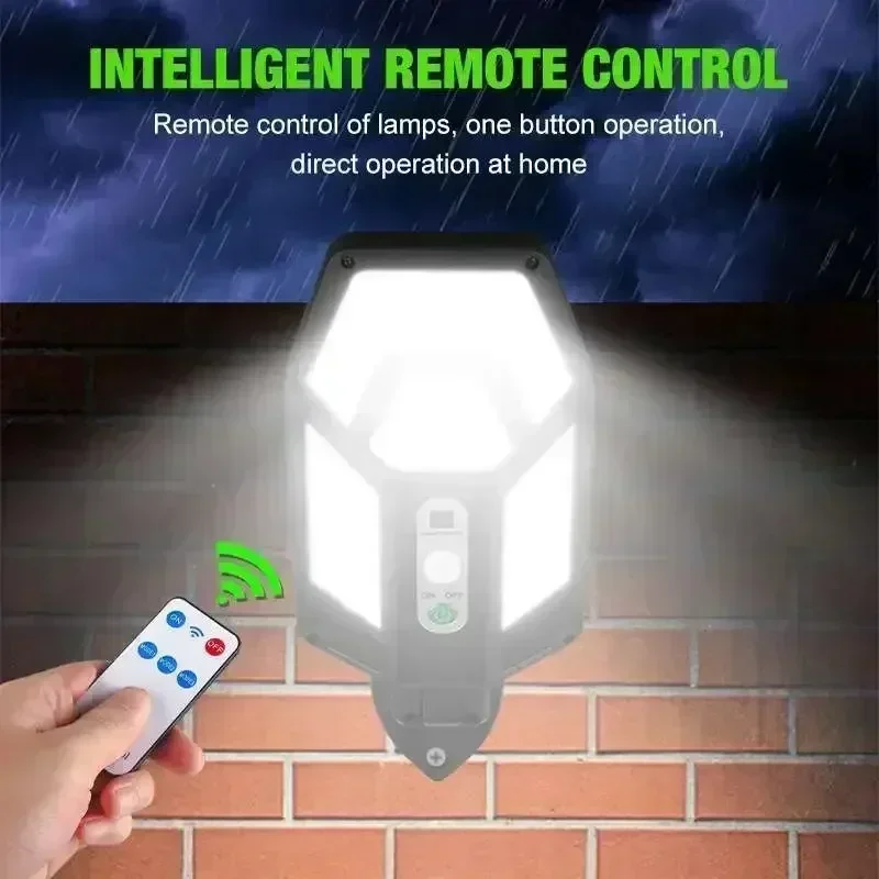 12000LM Powerful Solar Wall La - Outdoor Power Outlet Solar ulasan dan harga