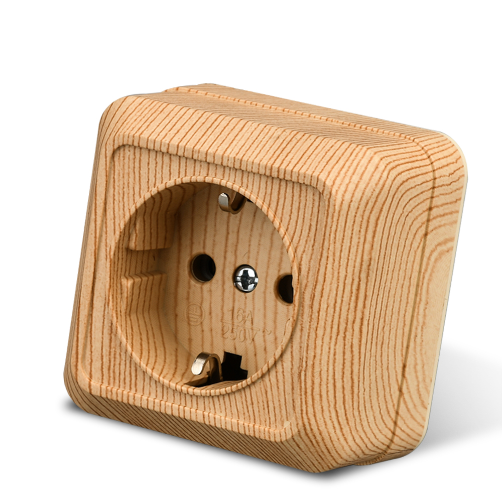 WESA Wooden Wall Surface Socke - Outdoor Power Solutions ulasan dan harga