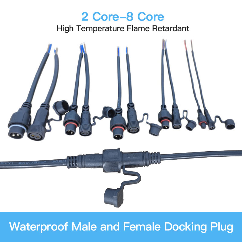 Male Female Extension Wire Con - Extension Cord Outdoor ulasan dan harga