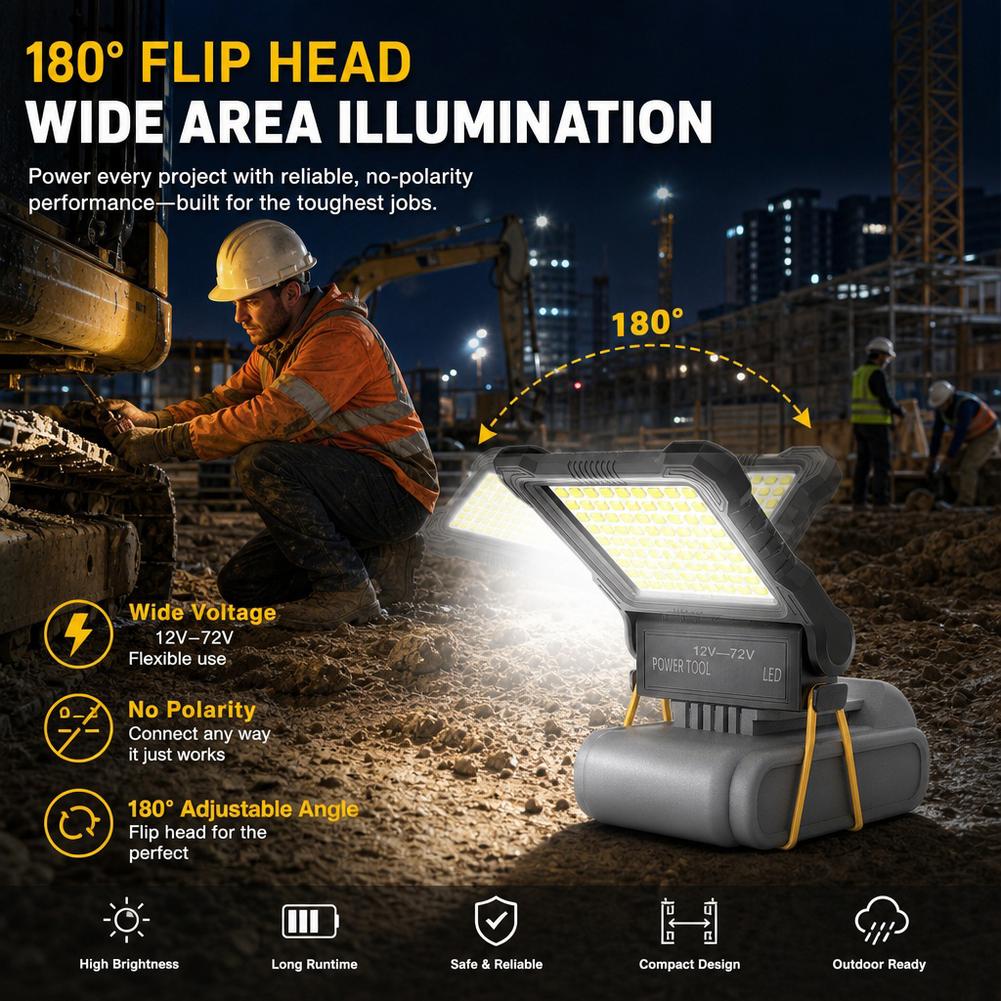 LED Work Light Waterproof Powe - Outdoor Power Solutions ulasan dan harga