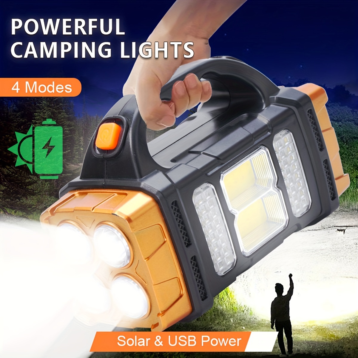 New Upgrade Rechargeable High  - Outdoor Power Outlet Solar ulasan dan harga