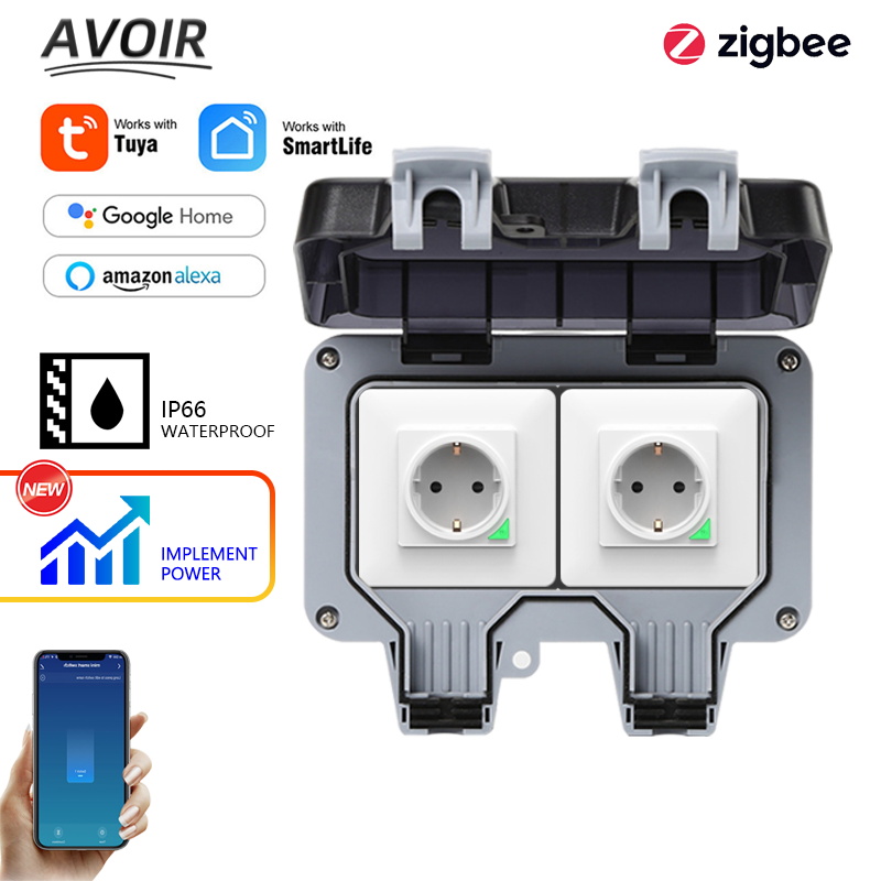 Avoir Tuya Zigbee Electrical S - Outdoor Power Solutions ulasan dan harga