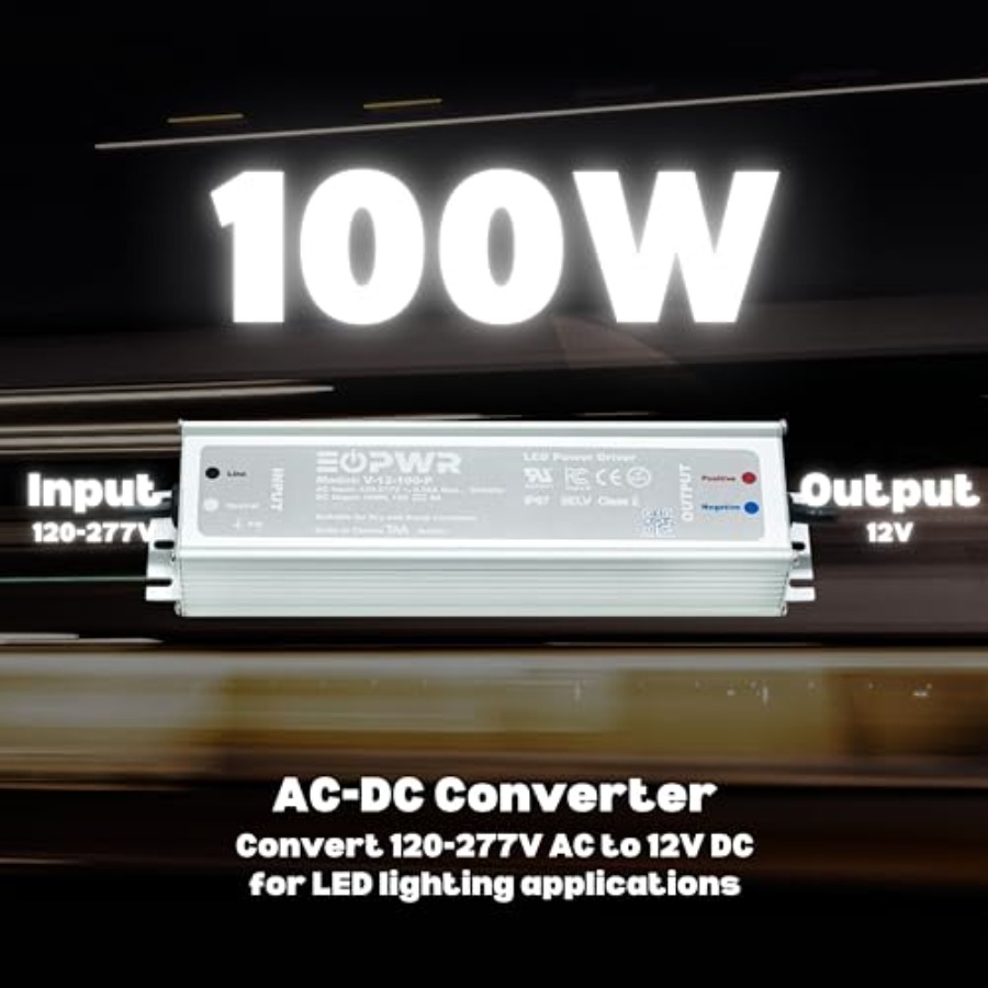 LED Driver Waterproof IP67 Pow - Ac Outdoor Power ulasan dan harga