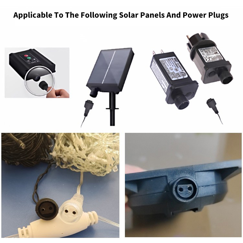 Outdoor 2Pin LED Connector wit - Extension Cord Outdoor ulasan dan harga