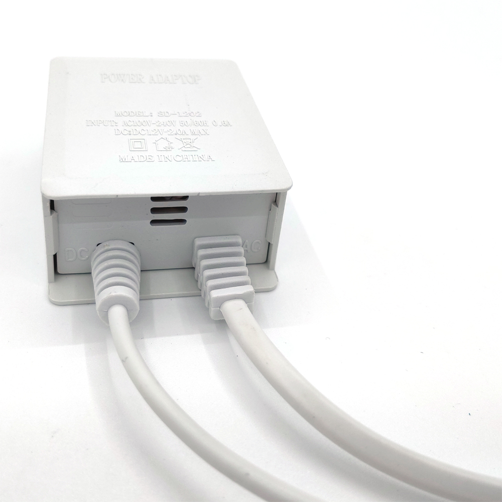 White AC 100-240V Input DC 12V - Ac Outdoor Power ulasan dan harga
