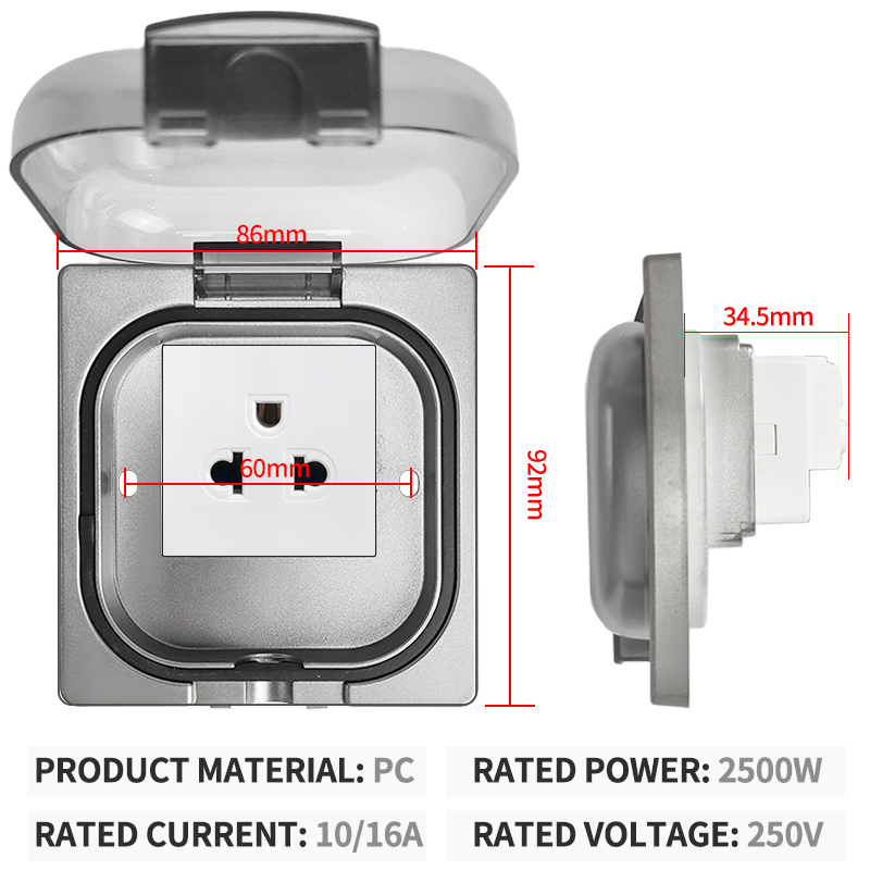 IP65 Waterproof Outdoor Socket - Outdoor Power Solutions ulasan dan harga