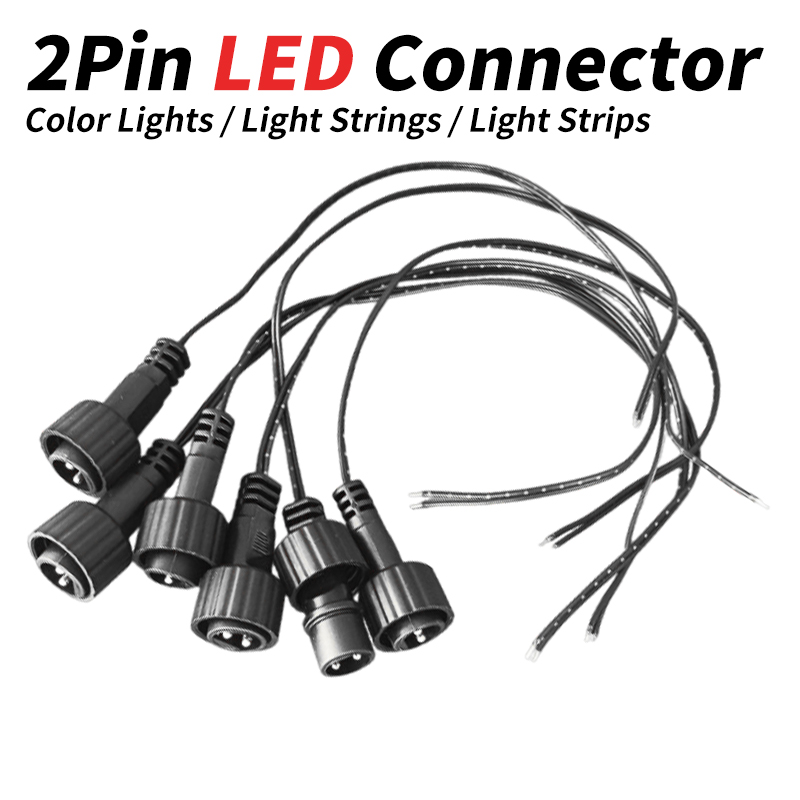 2Pin LED Connector with 25cm W - Extension Cord Outdoor ulasan dan harga