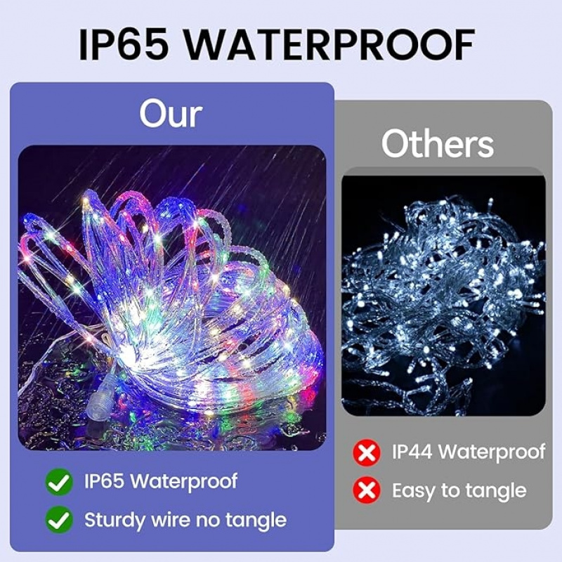 Waterproof Solar LED String Li - Outdoor Power Outlet Solar ulasan dan harga
