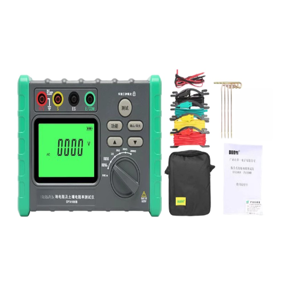 DY4100 Digital Ground Resistan - Outdoor Power Solutions ulasan dan harga