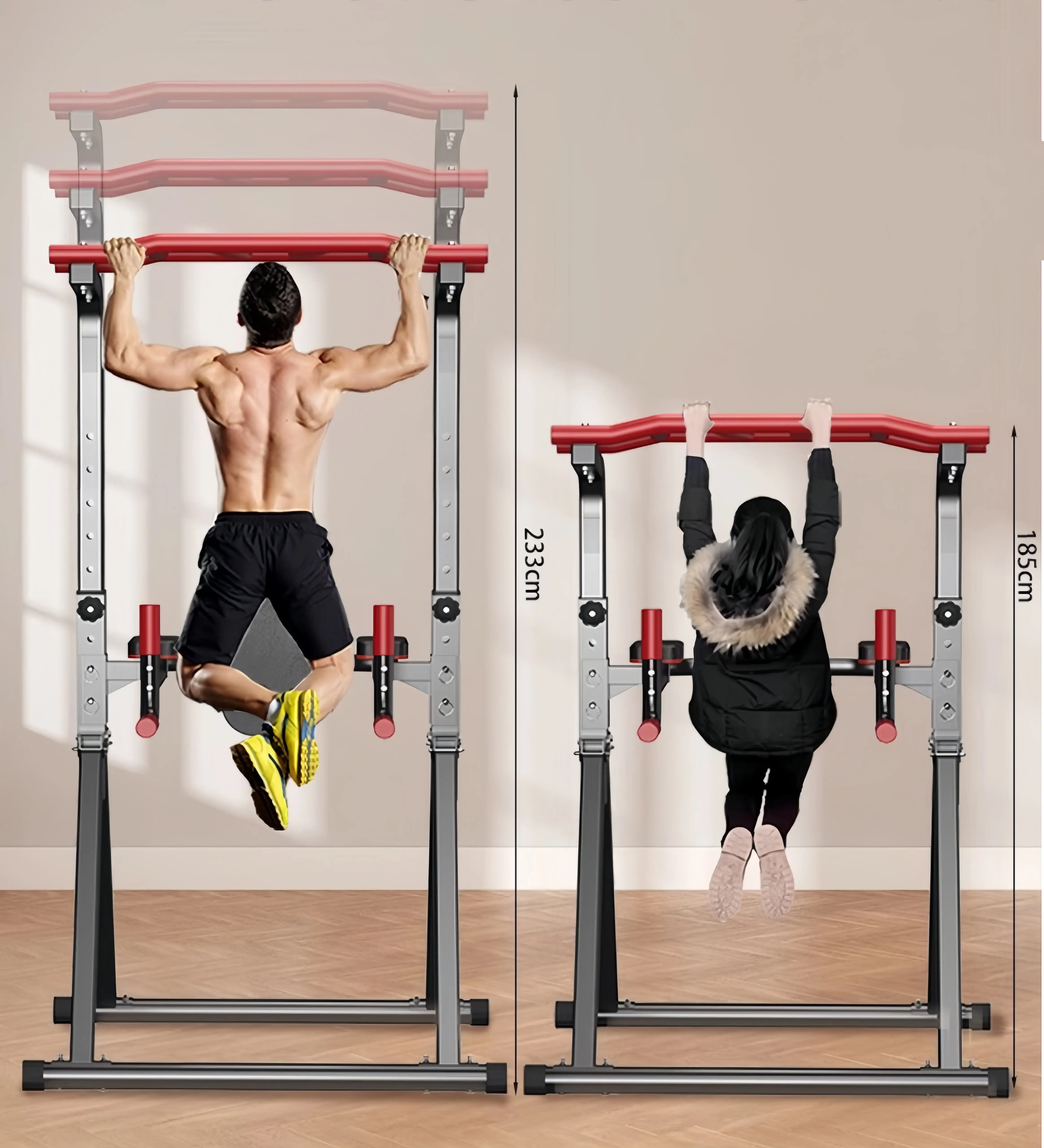 Foldable Power Tower Pull Up B - Outdoor Power Tower Pull Up Bar ulasan dan harga