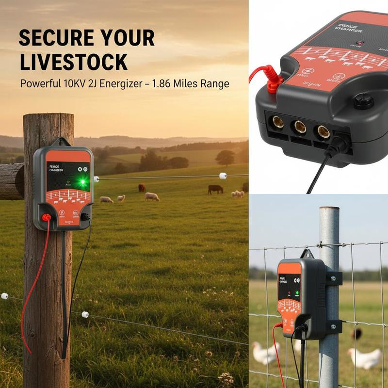 Livestock Energizer 10kV 2J Fo - Ac Outdoor Power ulasan dan harga
